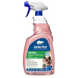 Profumatore Deo Fresh - per ambienti e tessuti - trigger 750 ml - bouquet di fiori - Sanitec