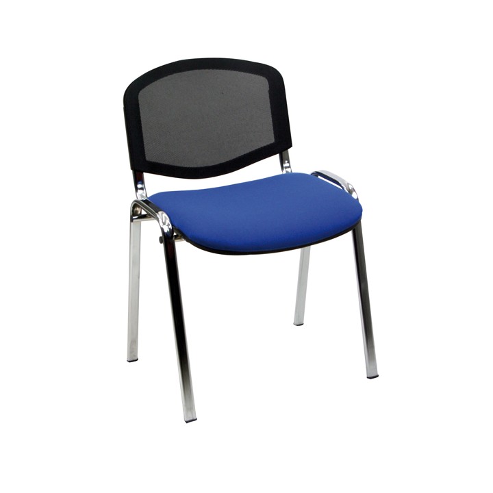 Seduta attesa Dado D5CN - senza braccioli - blu - Unisit
