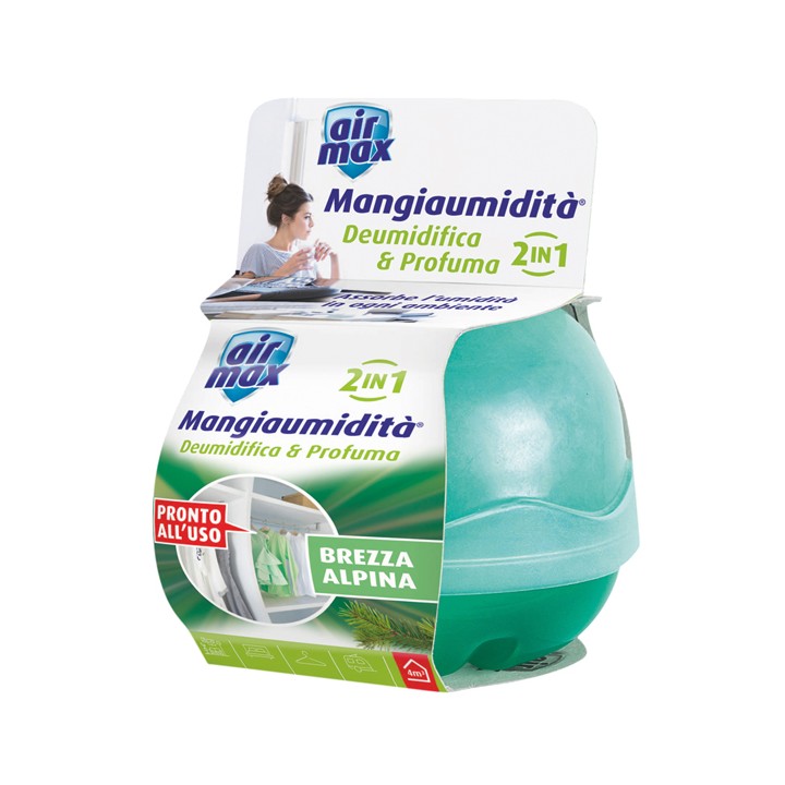 Kit Mangiaumidità 2 in 1 Deo Brezza Alpina - 40 gr - Air Max
