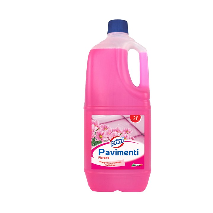 Detergente per pavimenti - profumo floreale - 2 L - Prim