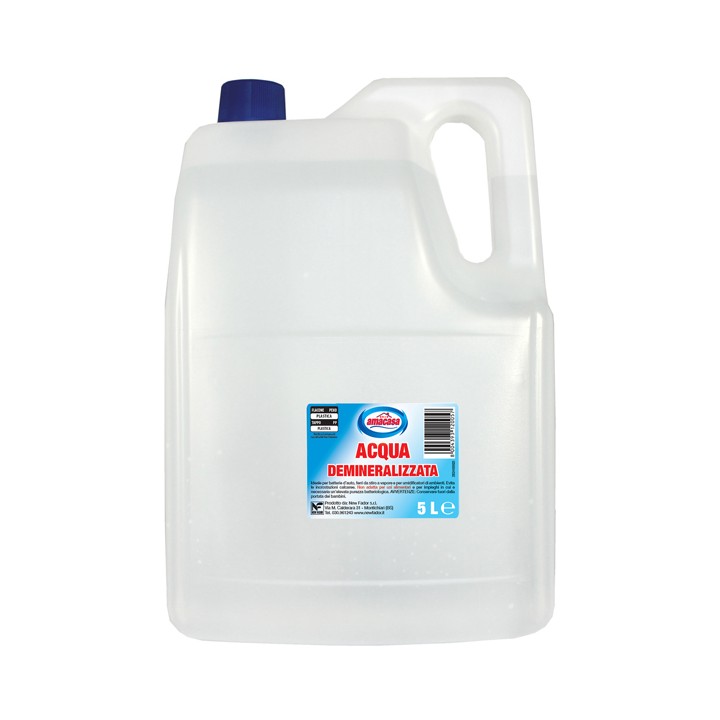 Acqua demineralizzata - Amacasa - tanica da 5 L