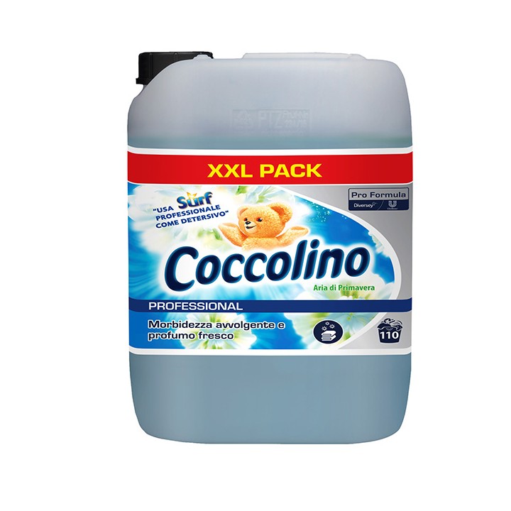 Ammorbidente lavatrice - Profumo aria di primavera - 10 L - Coccolino