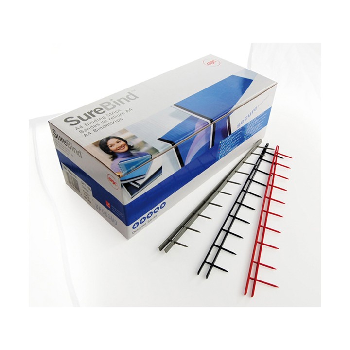 Pettini Surebind - 10 denti - 50 mm - blu - GBC - conf. 100 pezzi