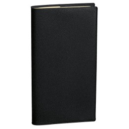 Agenda settimanale Italnote S 2027 - c/spirale - copertina Impala - 8,8 x 17 cm - nero - Quo Vadis