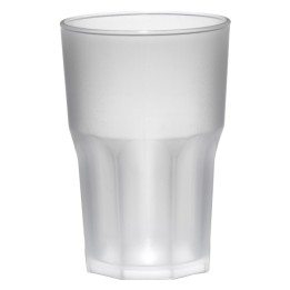 Bicchiere Granity - 400 ml - PP - satinato - Leone - conf. 5 pezzi