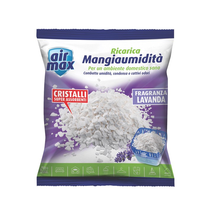 Ricarica sali assorbiumidità - lavanda - 1 kg - Air Max