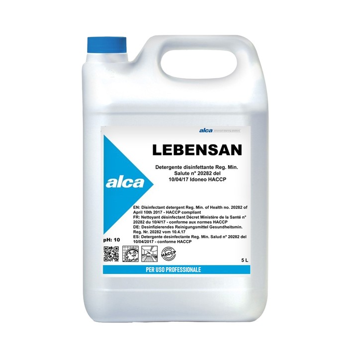 Disinfettante Lebensan - tanica 5 L - Alca